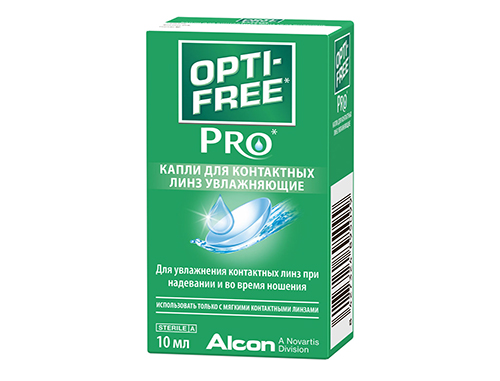 Капли Opti-free Pro 10 мл.